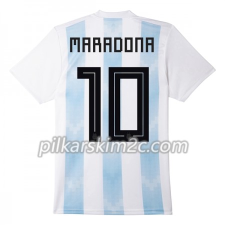 Koszulka Argentyna Maradona 10 Główna Mistrzostwa Świata 2018 - Koszulki Piłkarskie